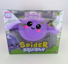 Crazy Fun RMS Spider Squishy Purple Halloween Sensory Fidget Toy NEW