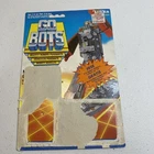 Man-O-War Guardian Robot Battleship GoBots 1985 Tonka Action Card Back Only