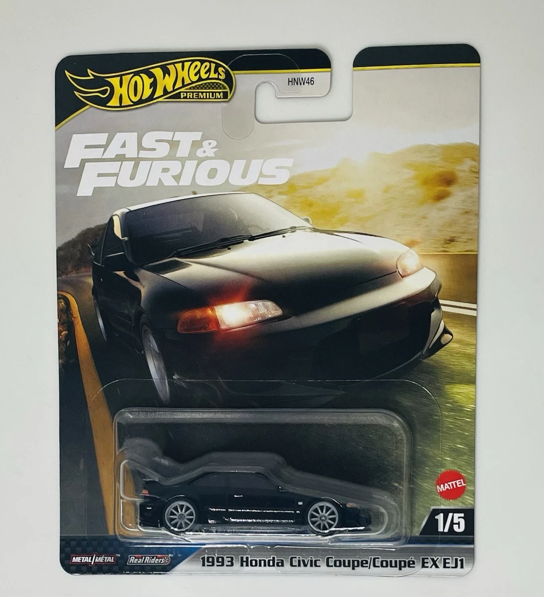 Hot Wheels Fast & Furious Contemporary Manufacture Diecast Cars