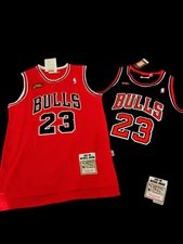 Michael Jordan Jersey #23 Chicago Throwback Bulls Jersey Men's Sizes