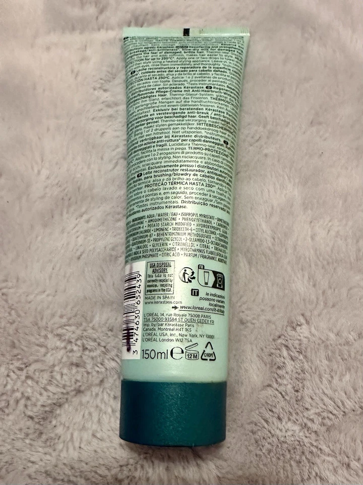 Kerastase Resistance Ciment Thermique Heat Protecting Cream 5.1 oz - Image 2 of 2