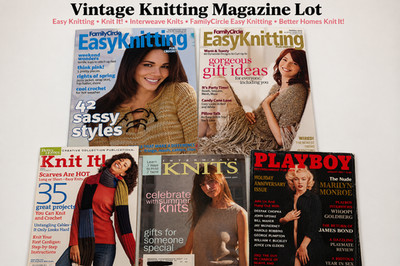 Family Circle Easy Knitting Plus Crochet Magazine 2004 Spring Summer