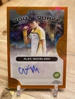 2025 Topps Chrome Tennis Orange Refractor Alex Michelsen #YS-AM