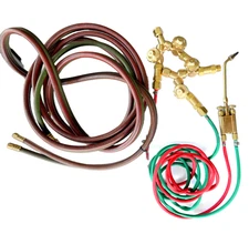 meco midget TORCH  With Hoses  2  extra connectors USED CONDITION