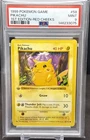 PIKACHU 1999 Pokémon Game 58/102 1st Edition Red Cheeks PSA 9 NS1