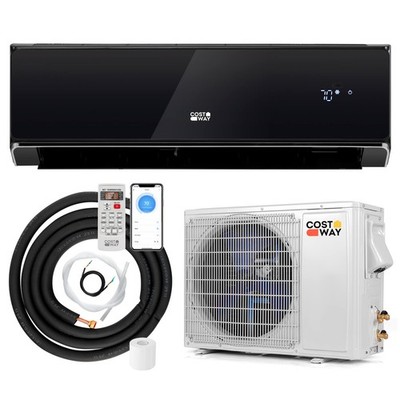 12000 BTU Wifi Enabled Mini Split Air Conditioner & Heater with Heat Pump
