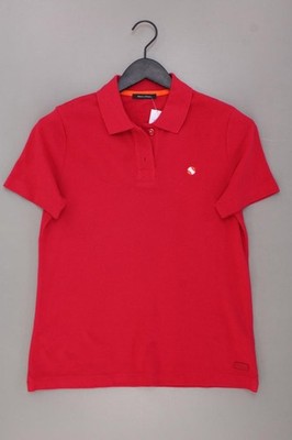 Marc O'Polo Poloshirt Regular Shirt für Damen Gr. 36, S neuwertig Kurzarm rot