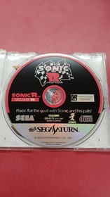 Sega Sonic R Racing Game for Sega Saturn Used Manual Included