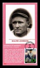 DR JIM STAMPS US COVER WALTER JOHNSON LEGENDS OF BASEBALL FDC BGC CACHET