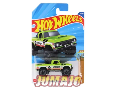 HW25 HYX26 VOITURE HOT WHEELS 1970 DODGE POWER WAGON - Photo 1/2