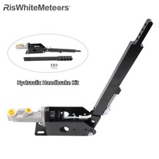 Aluminum Hydraulic Handbrake Kit 0.75 Master Cylinder Drift Rally E-brake Black