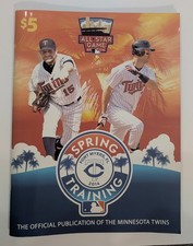 Minnesota Twins Spring Training Program 2014 Glen Perkins Fort Myers FL MLB SGA