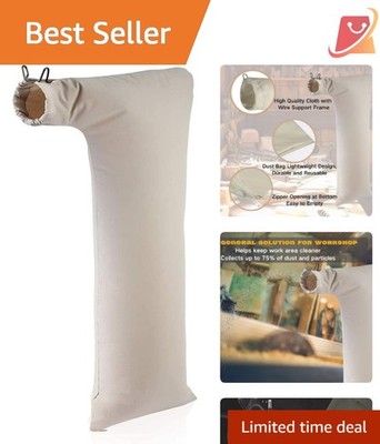 10 Inch Dust Collector Bag Fits Most Table Saws Dust Ports 2-1/2 Inch
