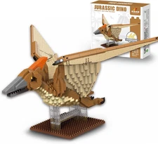 Pterosaur Dinosaur Building Block Set – 1010PCS Jurassic Micro Bricks Dino Model