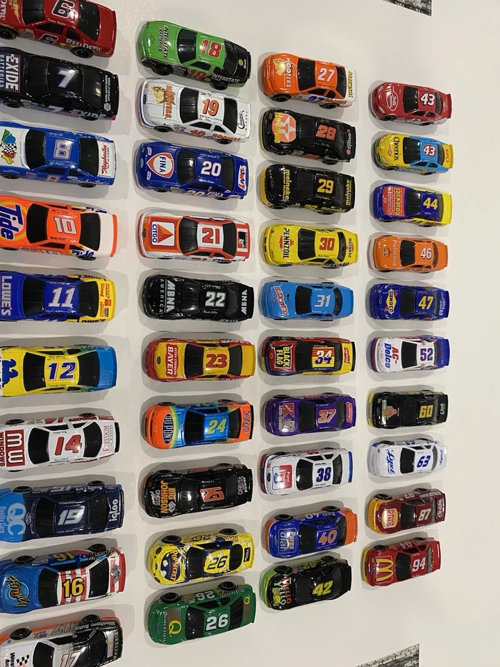 48 Racing Champions Black Window Cars from 1994-96. Some are Rare, with Car Case - Image 4 of 4