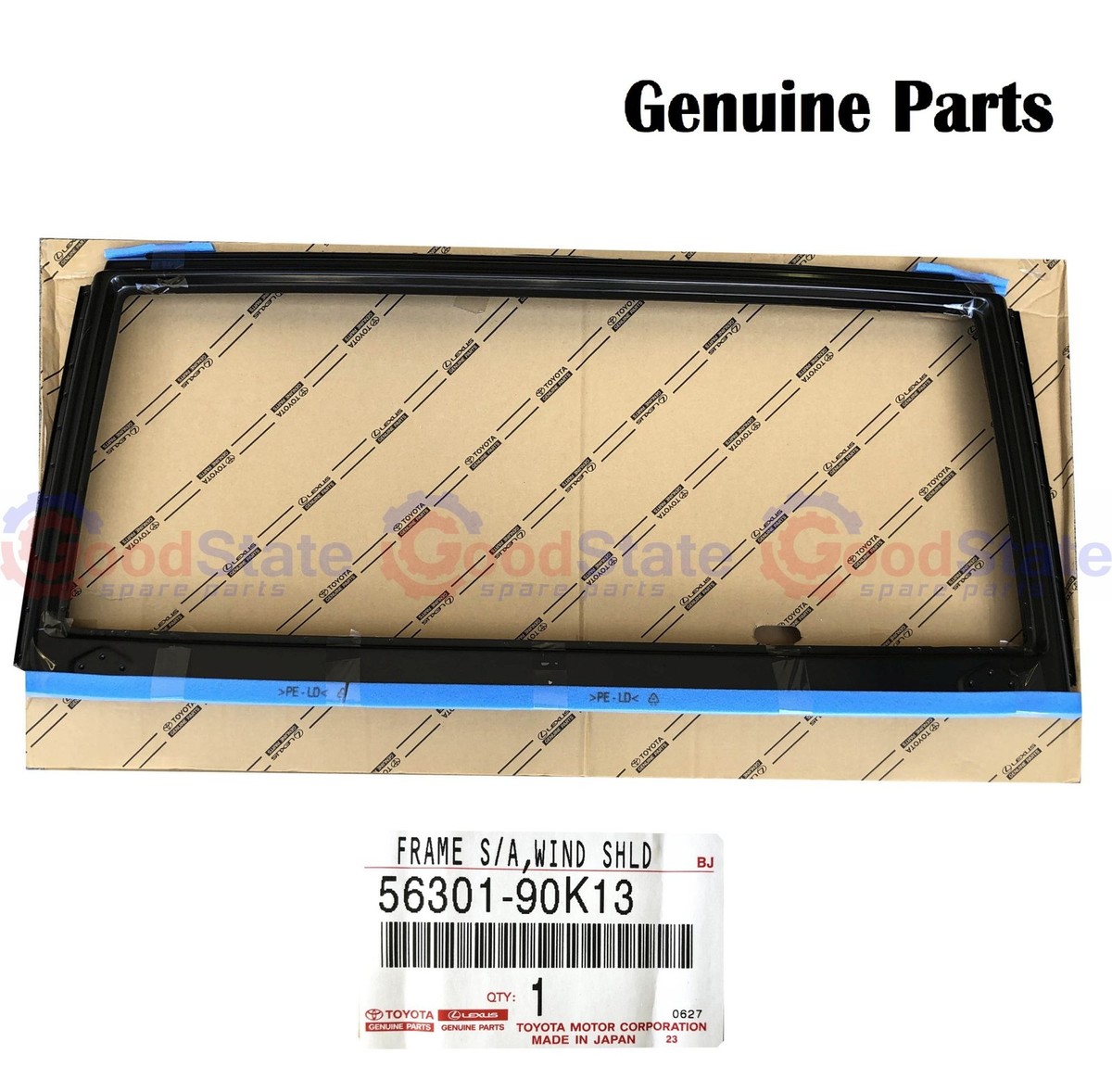 Genuine Toyota LandCruiser 75 Series HZJ HJ Windscreen Fold Down