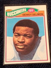 1977 Topps Football - #178 Dewey Selmon (RC) - Tampa Bay Buccaneers VG-EX 