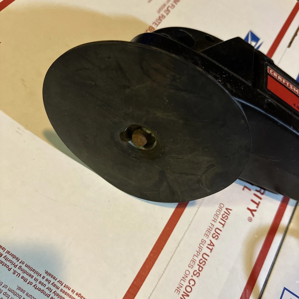 CRAFTSMAN 6" Disc Sander-Polisher 315.115030 NOT TESTED NEEDS NEW CORD AS IS!!! - Image 2 of 4