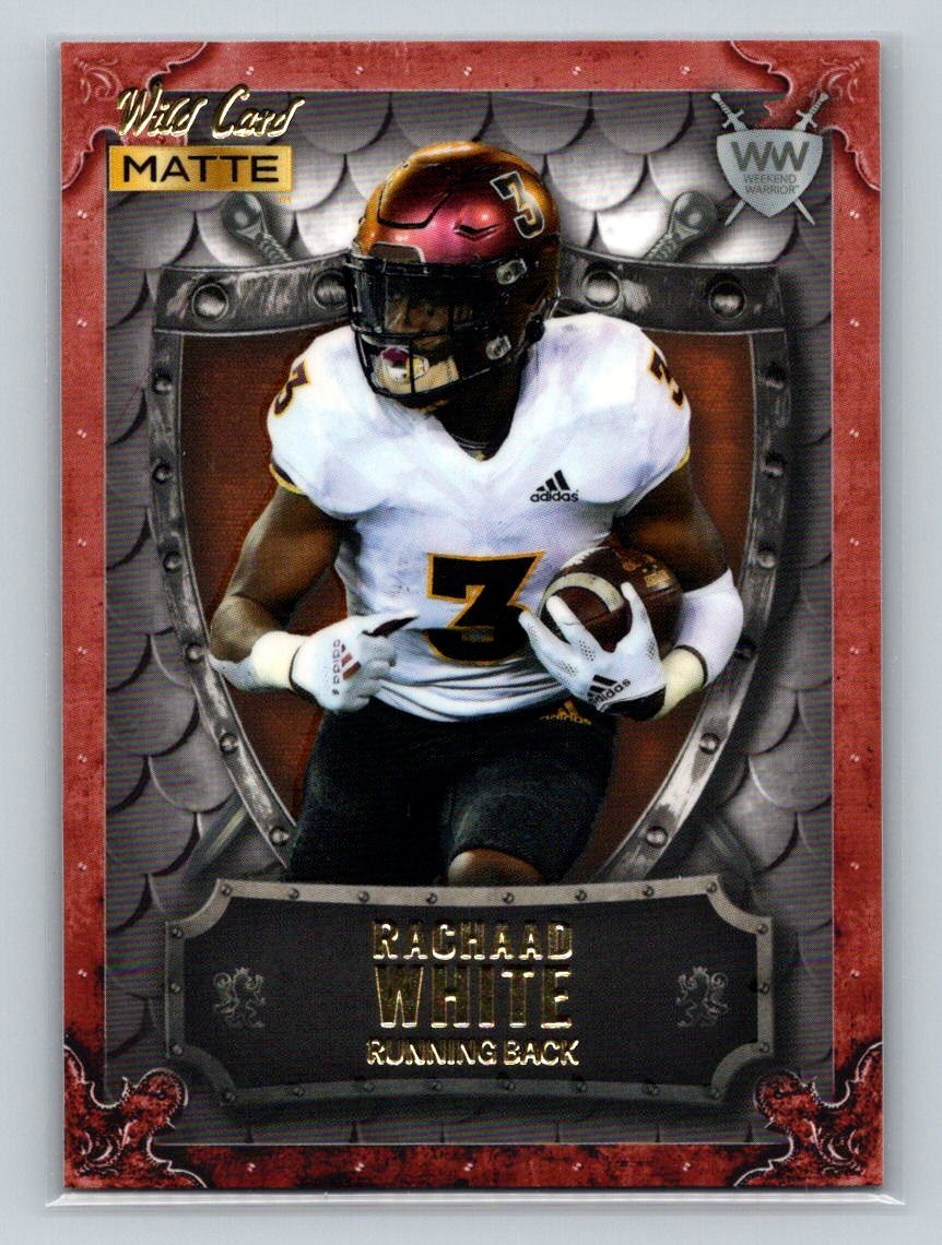 2022 Wild Card Matte: Weekend Warrior Cobalt/Silver/Orange #WW-42 Rachaad White
