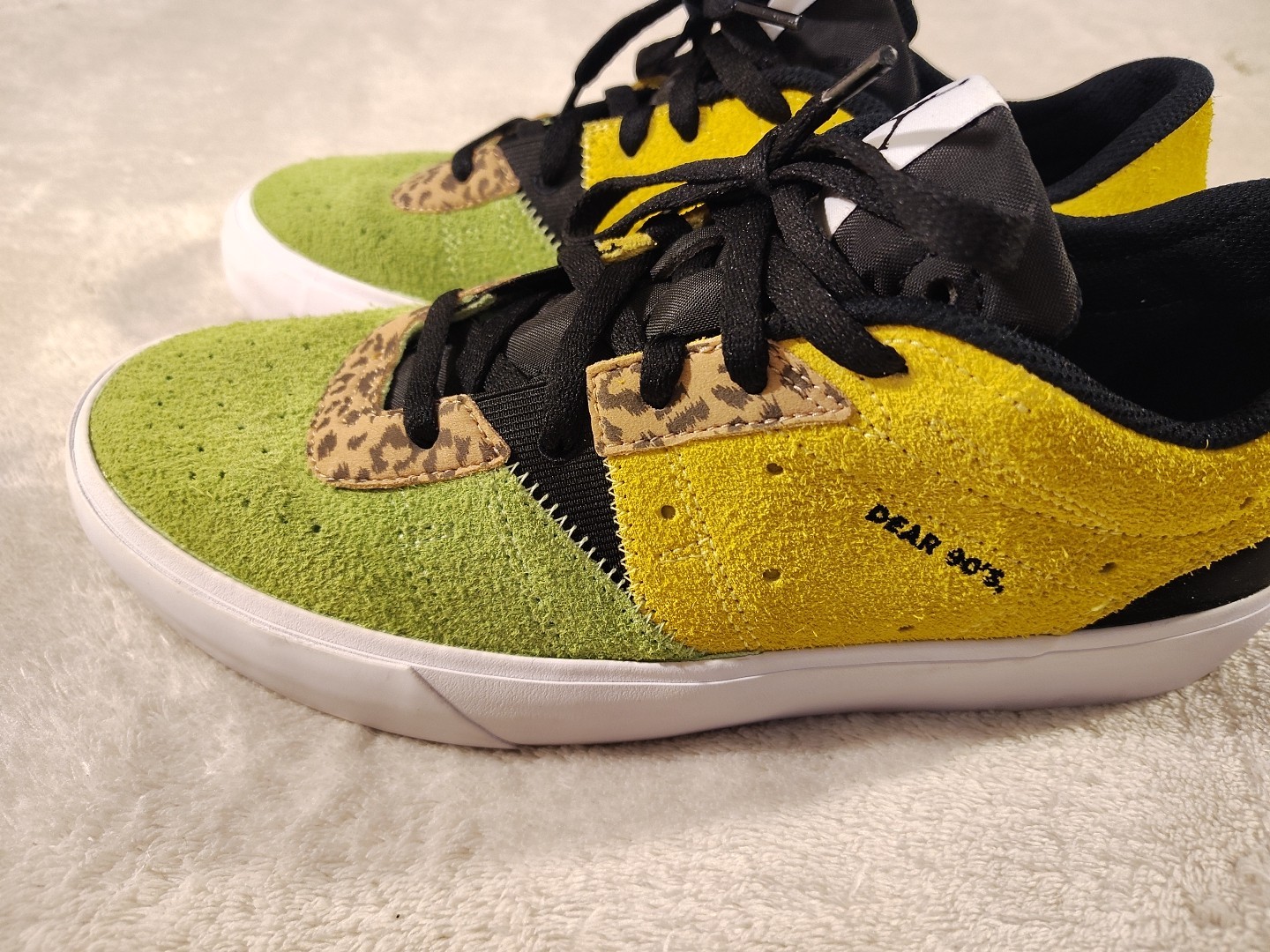 VTG Nike Jordan Mens 9.5 Series .03 Dear 90's Low Top SUEDE DJ0420-700 Key Lime thumbnail 3