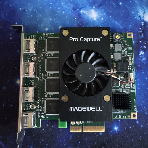 Magewell Pro Capture Quad HDMI Video 4 Channel *(only 3 Work)* Capture Card