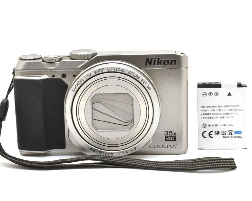 Nikon COOLPIX A900 Silver 20.3MP 35x Zoom Compact Digital Camera