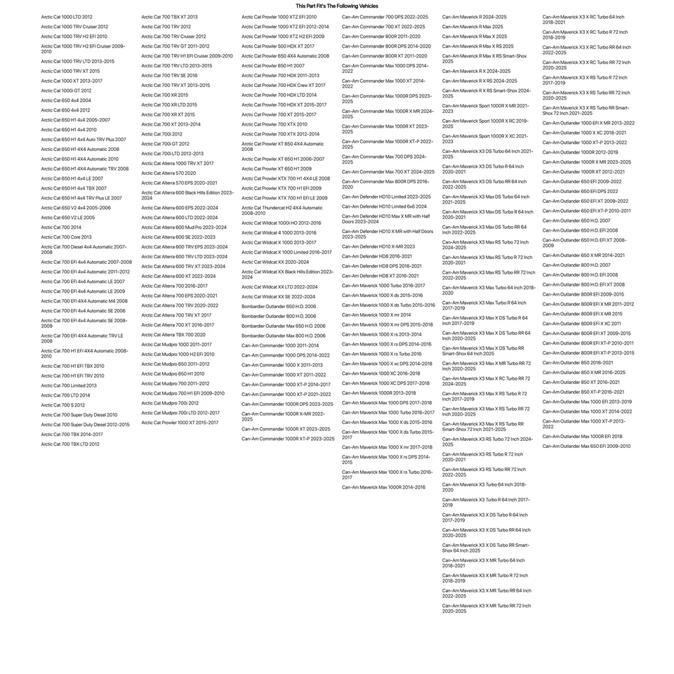 System 3 Off-Road RC500 Radial Tire 32x10-15 For Arctic Cat 700 EFI 4x4 Foto 2 de 3