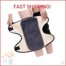 Men Women Thermal Fleece Lined Knee Brace Cashmere Wool Knee Warmer Leg Warmers