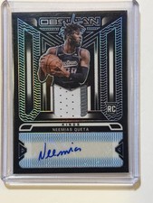 2021-22 Obsidian Celtics Neemias Quetta RC Auto Blue FOTL Rookie RPA #d 15/16
