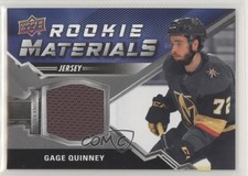 2020-21 Upper Deck Rookie Materials Gage Quinney #RM-GQ 0b3