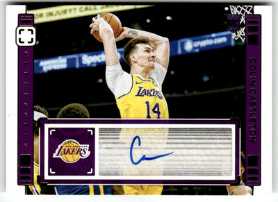 2023-24 Panini Photogenic NBA No. RS-CCL Colin Castleton Rookie Auto
