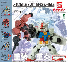 Gundam MOBILE SUIT ENSEMBLE Part 30 Capsule Toy Complete 5 Types set Figure