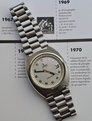 SELTENES OMEGA SEAMASTER SPORT-DIVER FASS Vintage REF. 166.087 Baujahr 1970
