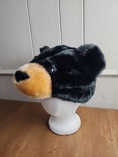 Wild Republic Plush Stuffed Animal Black Bear Hat