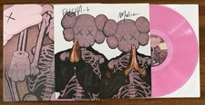 Pusha T Malice Let God Sort Em Out Pink Vinyl & SIGNED Album Card PSA DNA COA