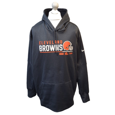 Nike Cleveland Browns Hoodie Grau Pullover Uk Herren Gr. XXL N236