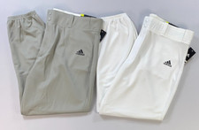 Men's Adidas Triple Stripe Baseball Pants Traditional Cut Climalite Size XL