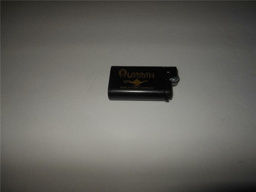 RARE ALADDIN HOTEL & CASINO LAS VEGAS LIGHTER DJEEP FULLY FUNCTIONAL