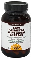 Country Life - Saw Palmetto & Pygeum Extract With Phospho-zyme Delivery System - on sale Country Life - Saw Palmetto & Pygeum Extract With Phospho-zyme Delivery System - on sale