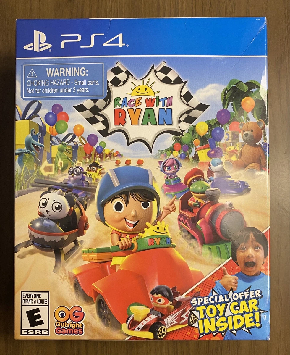 Race With Ryan Special Edition W Toy Car PlayStation 4 PS4 Ryan s World New