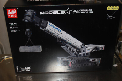 OO Mould King 17002 Crawler KRAN Liebherr 11200 RC Ferngesteuert Raupenkran NEU