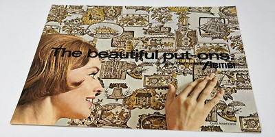 1969 Abitibi Decorative Vinyl Clad Wall Panels Catalog Sales Brochure