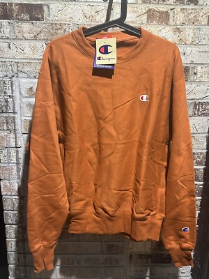 $55 (M) Champion Reverse Weave  Oversized Crewneck Sweatshirt, C Logo Patch