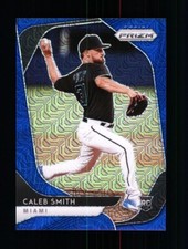 2020 PRIZM #236 CALEB SMITH BLUE MOJO PRIZM /175 ROOKIE RC - MIAMI MARLINS