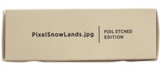 MTG Secret Lair - PixelSnowLands.jpg Foil Etched Edition SIGILLATO Pixel Snow Lands