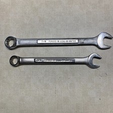 Craftsman Combination Wrenches -VV- 44703 44701 7/8 3/4