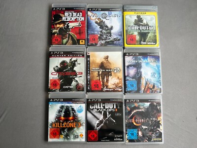PSP3 Konvolut - 9 Spiele - Top Zustand - Call of Duty, Killzone, Lost P. * etc.