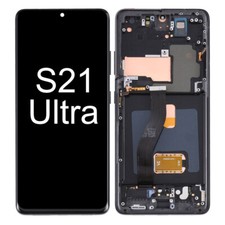 Samsung Galaxy S21 Ultra 5G Full Size Display LCD Screen with Frame Replacement