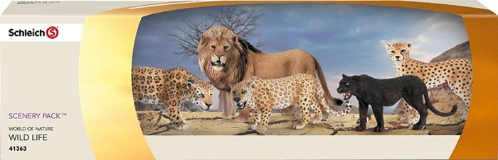 SCHLEICH 41363 Big Cats Scenery Pack 14360 14614 14373 14359 14688