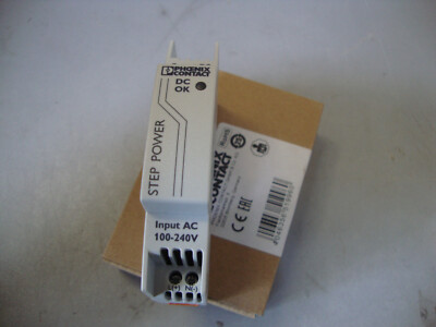 Phoenix Contact  Stromversorgung STEP-PS 1AC 12V DC 1A - 2868538 Step Power NEW
